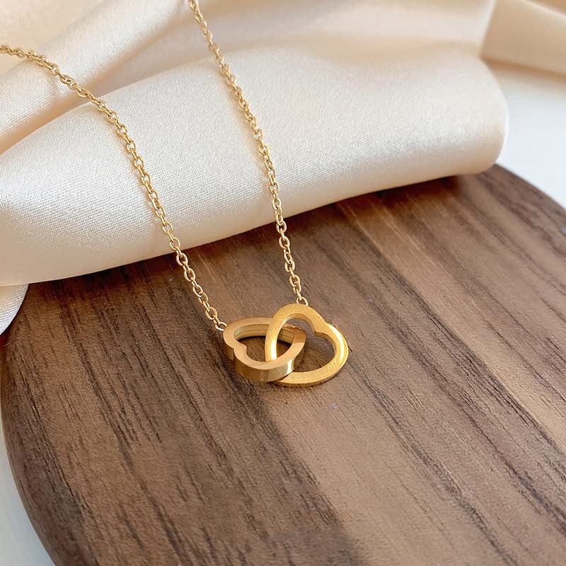 Baydurcan Sisters Gifts from Sister Sister Necklace for Women(Double Ring) - Image 3
